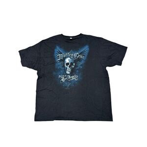 Motley Crüe y2k 2008 CrüeFest Saints of Los Angeles Tour TShirt Vintage Band Tee